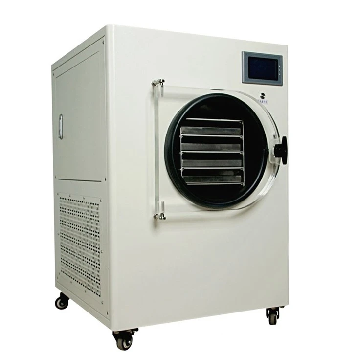 Commercial Lyophilizer Vacuum Lab Continuous Freezing Freeze Dryer Machine Xl 8trays